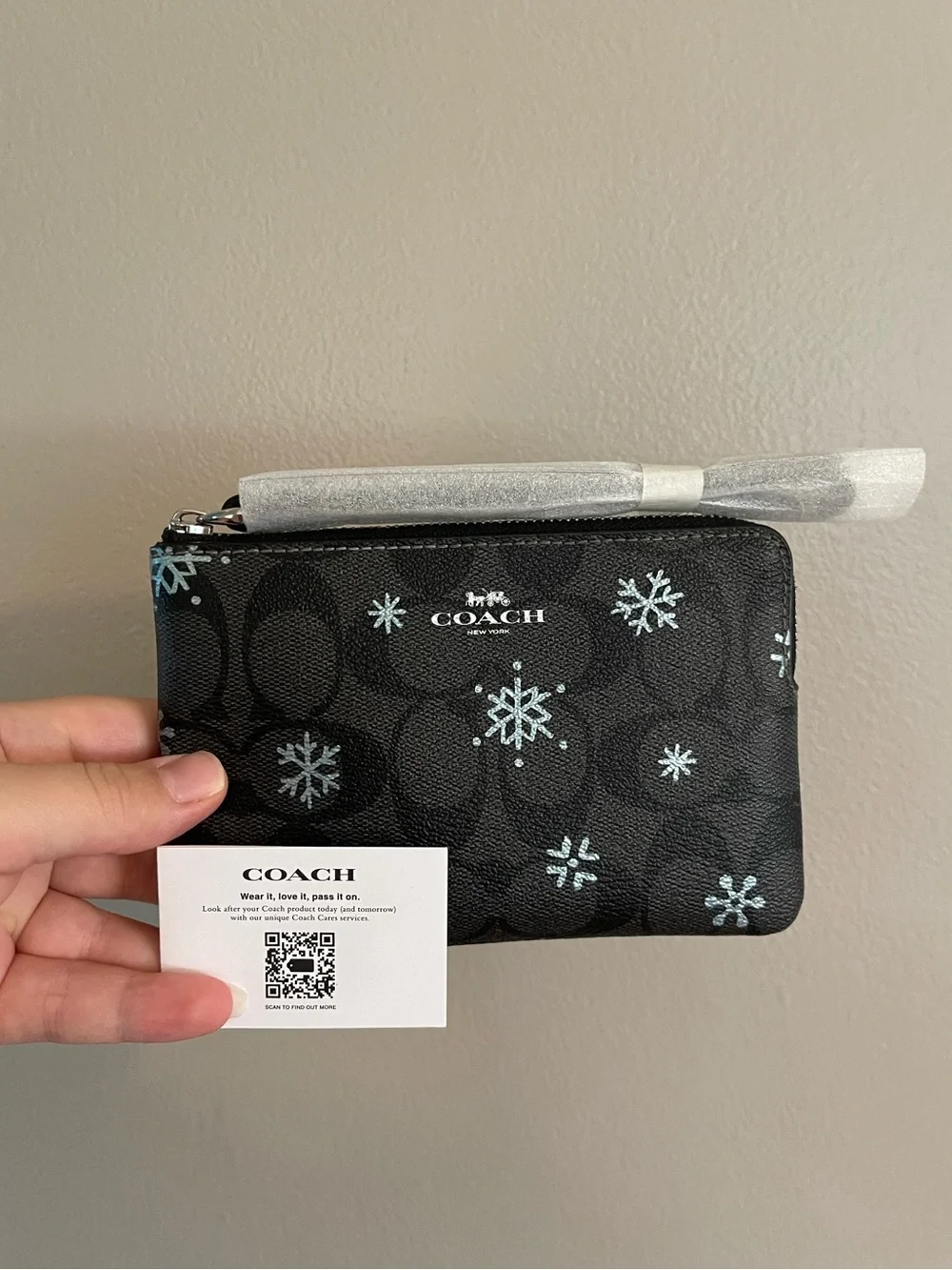 Coach purse, and wristlet set